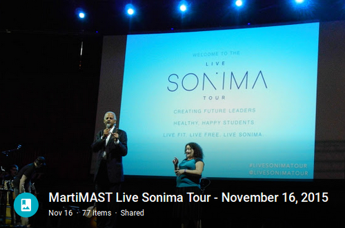Live Sonima Tour Gallery