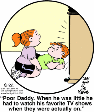 Family Circus Cartoon for Jun/22/2011
