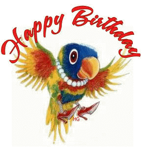 Parrot Birthday Image